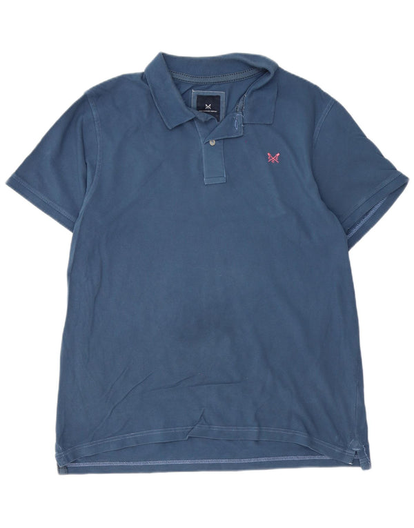 Crew Clothing Polo da uomo XL in cotone blu navy