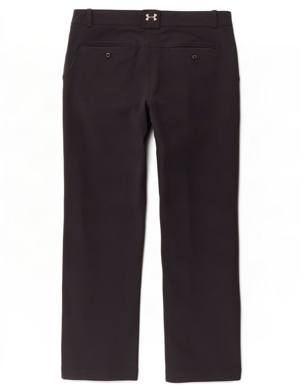 Pantaloni chino bootcut da uomo Under Armour W36 L30 sportivi in nylon nero