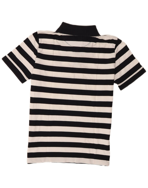 Polo da uomo Hugo Boss XL in cotone a righe blu navy