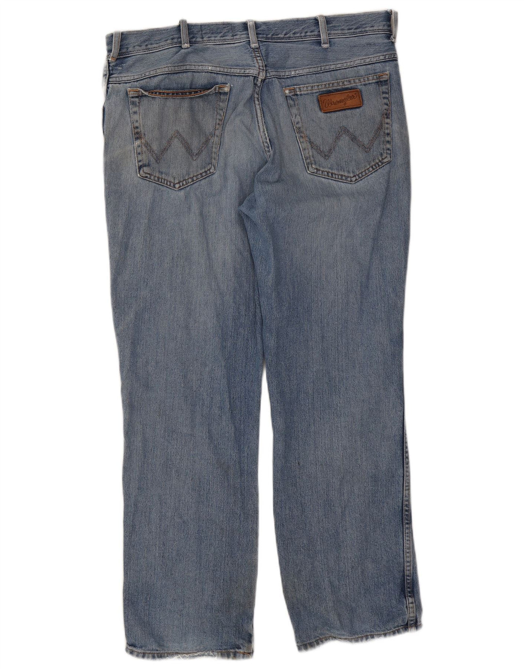 Jeans dritti da uomo Wrangler Texas W38 L30 cotone blu