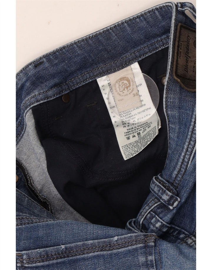 Jeans uomo Diesel Thanaz Slim W34 L30 cotone blu