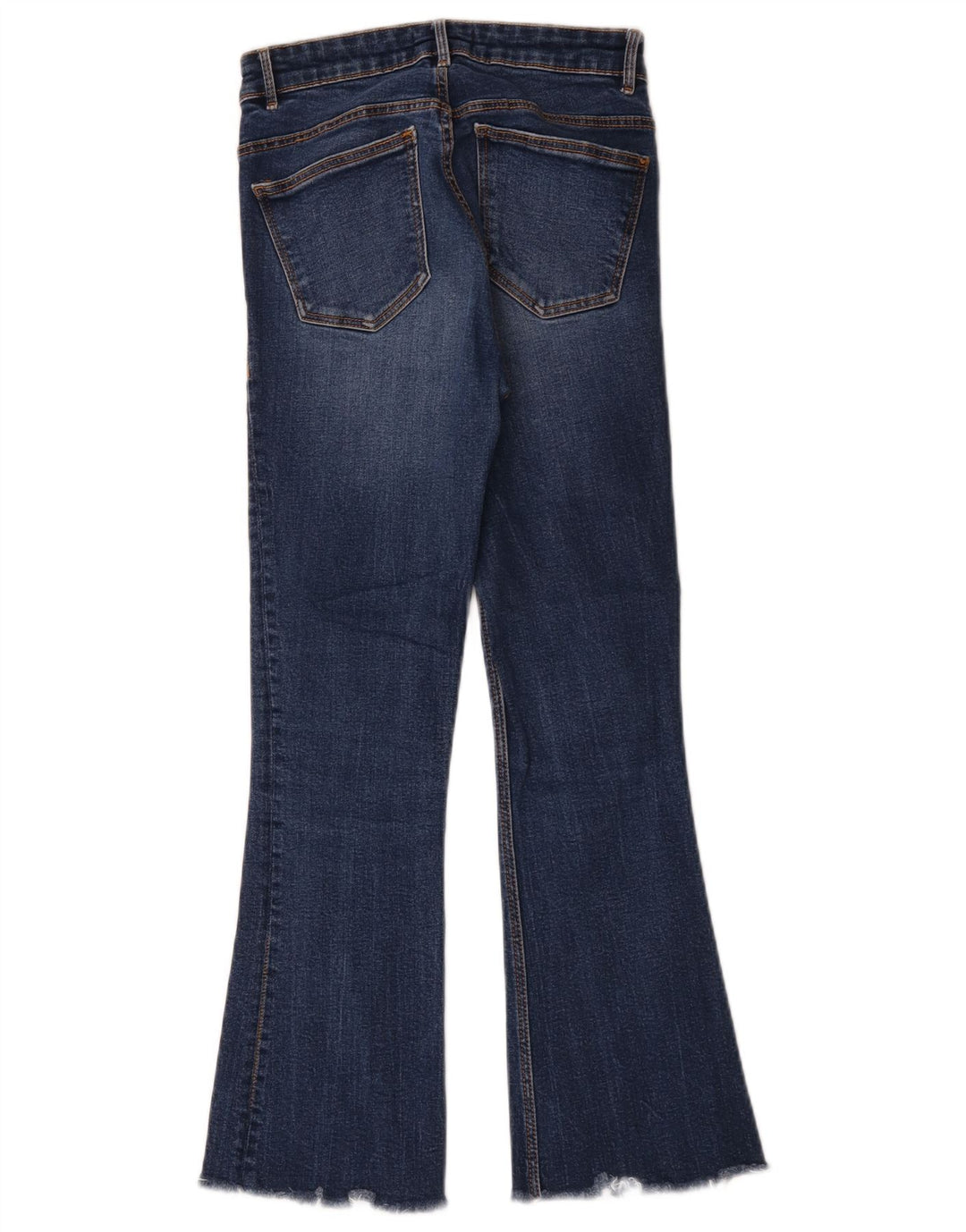 Jeans svasati corti da donna Zara EU 34 2XS W24 L25 Blu
