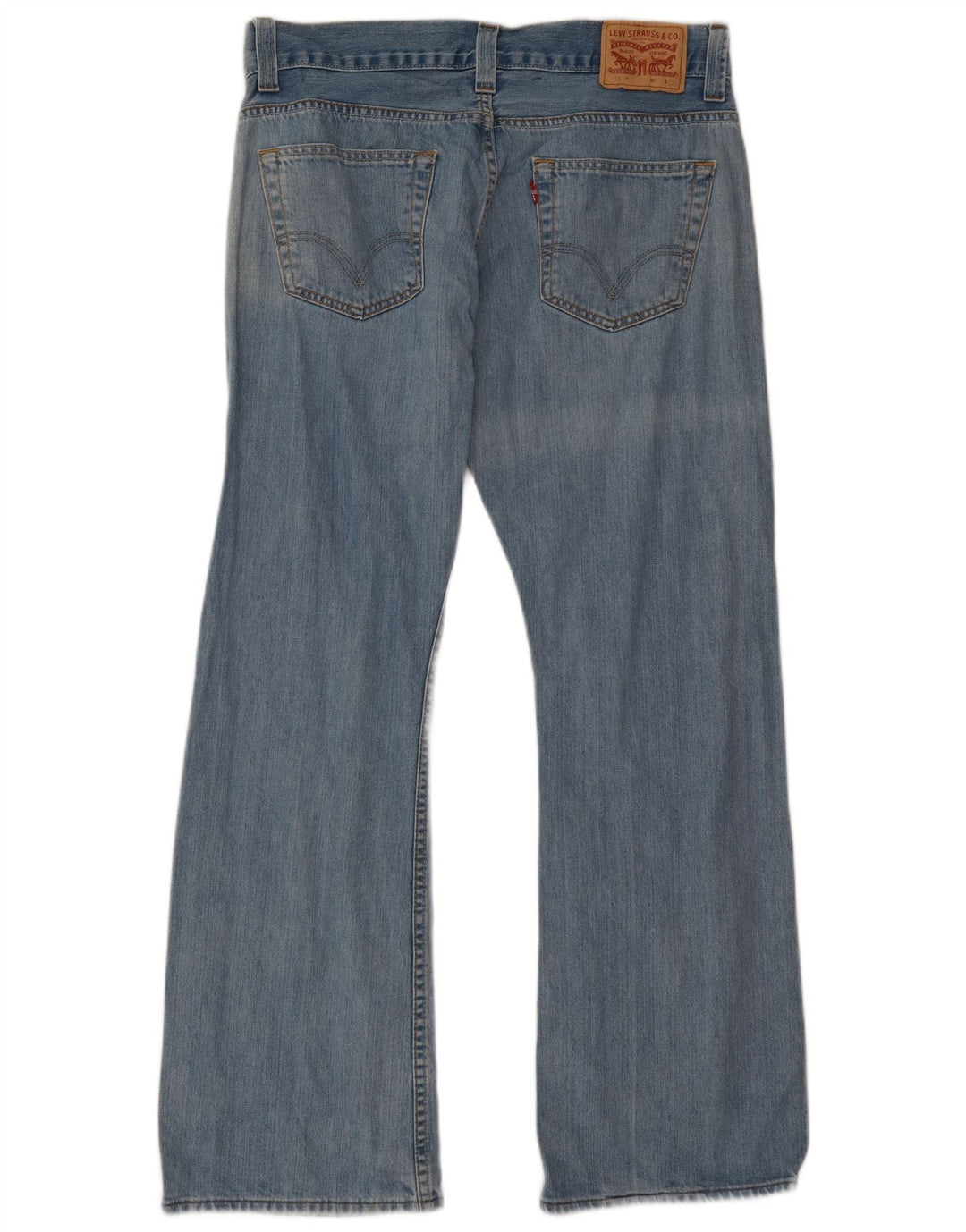 Levi's Uomo 551 Jeans Bootcut W36 L32 Cotone Blu