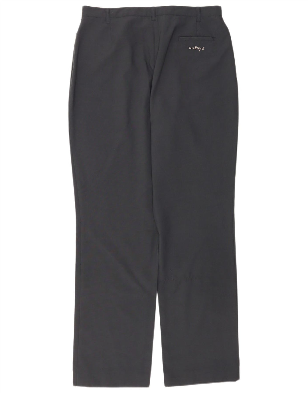 Pantaloni casual dritti da donna Chervo W30 L32 poliestere nero