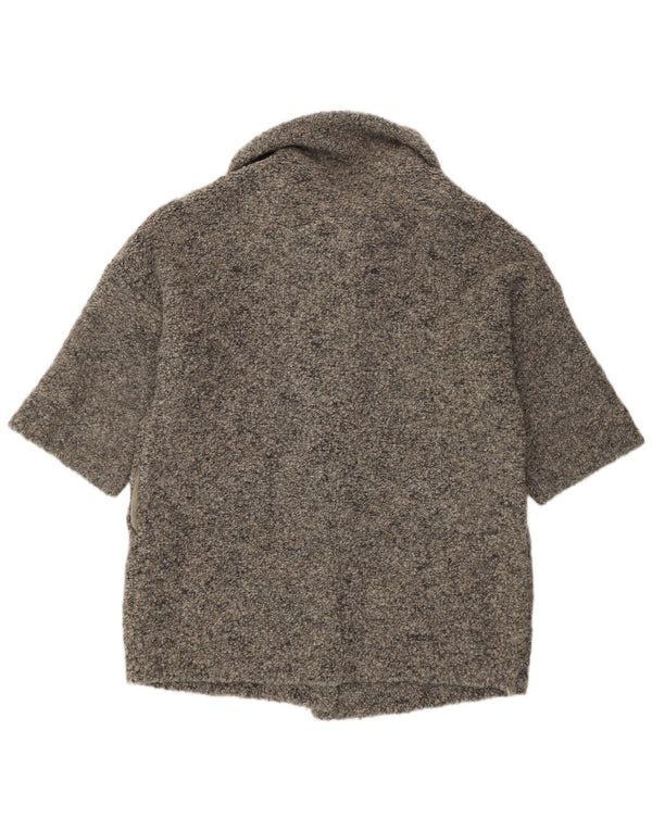 Maglione cardigan lungo oversize da donna Liu Jo UK 10 piccolo grigio moderno