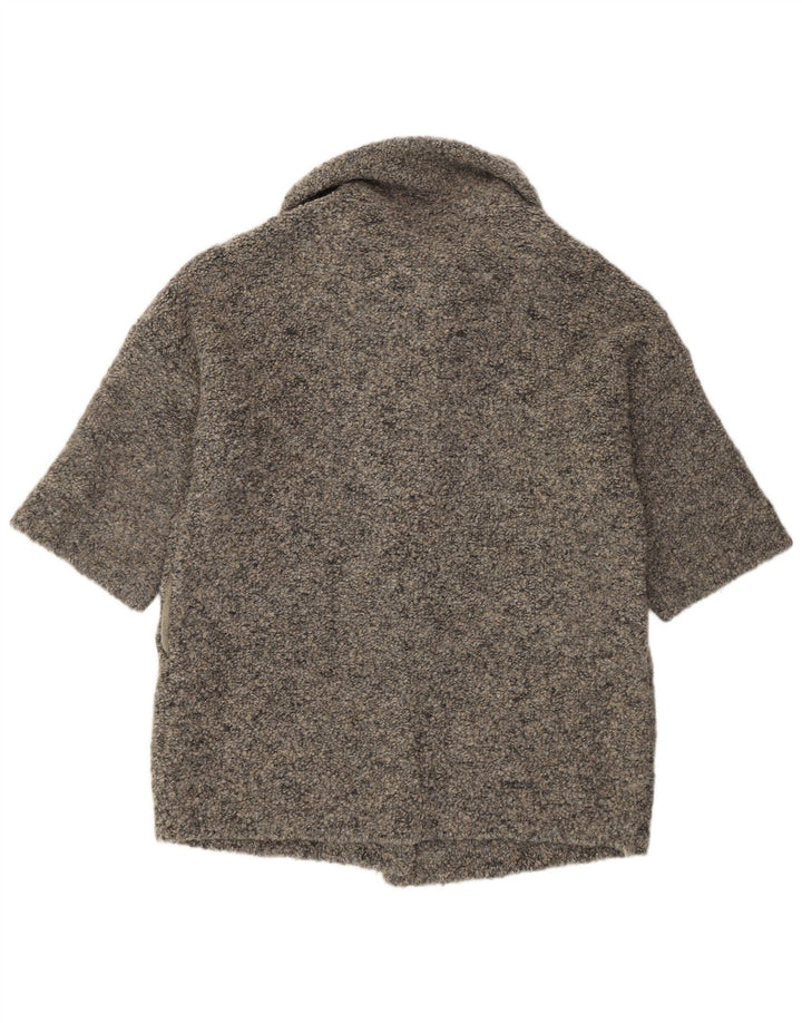 Maglione cardigan lungo oversize da donna Liu Jo UK 10 piccolo grigio moderno