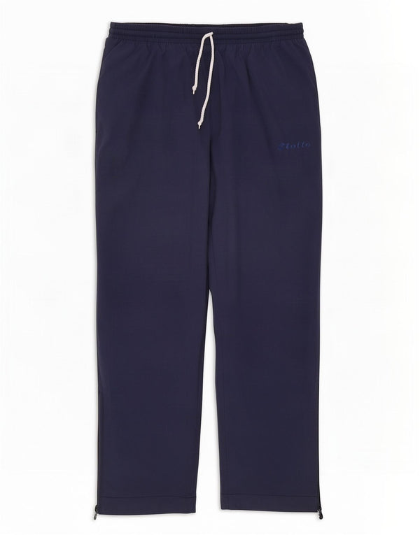 Pantaloni da tuta da uomo Lotto UK 42/44 XL Poliestere blu navy