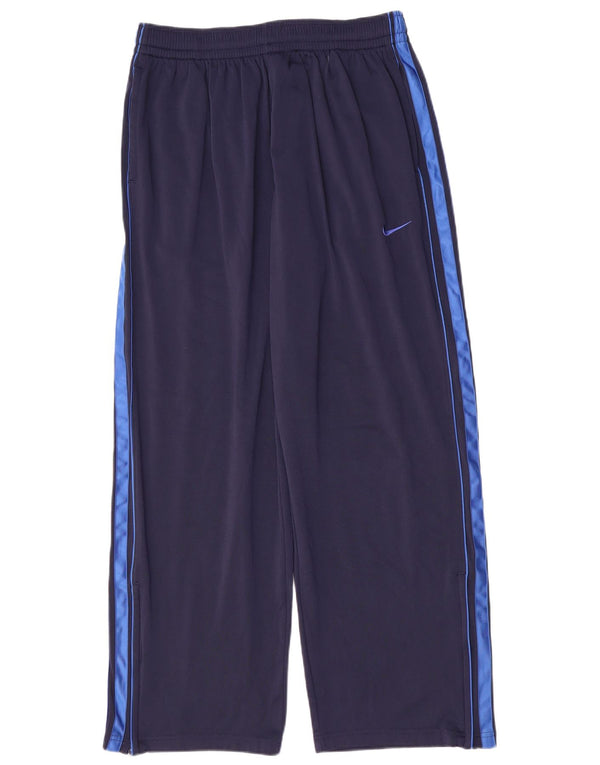 Pantaloni da tuta da uomo Nike Large in poliestere blu navy