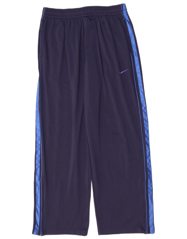 Pantaloni da tuta da uomo Nike Large in poliestere blu navy