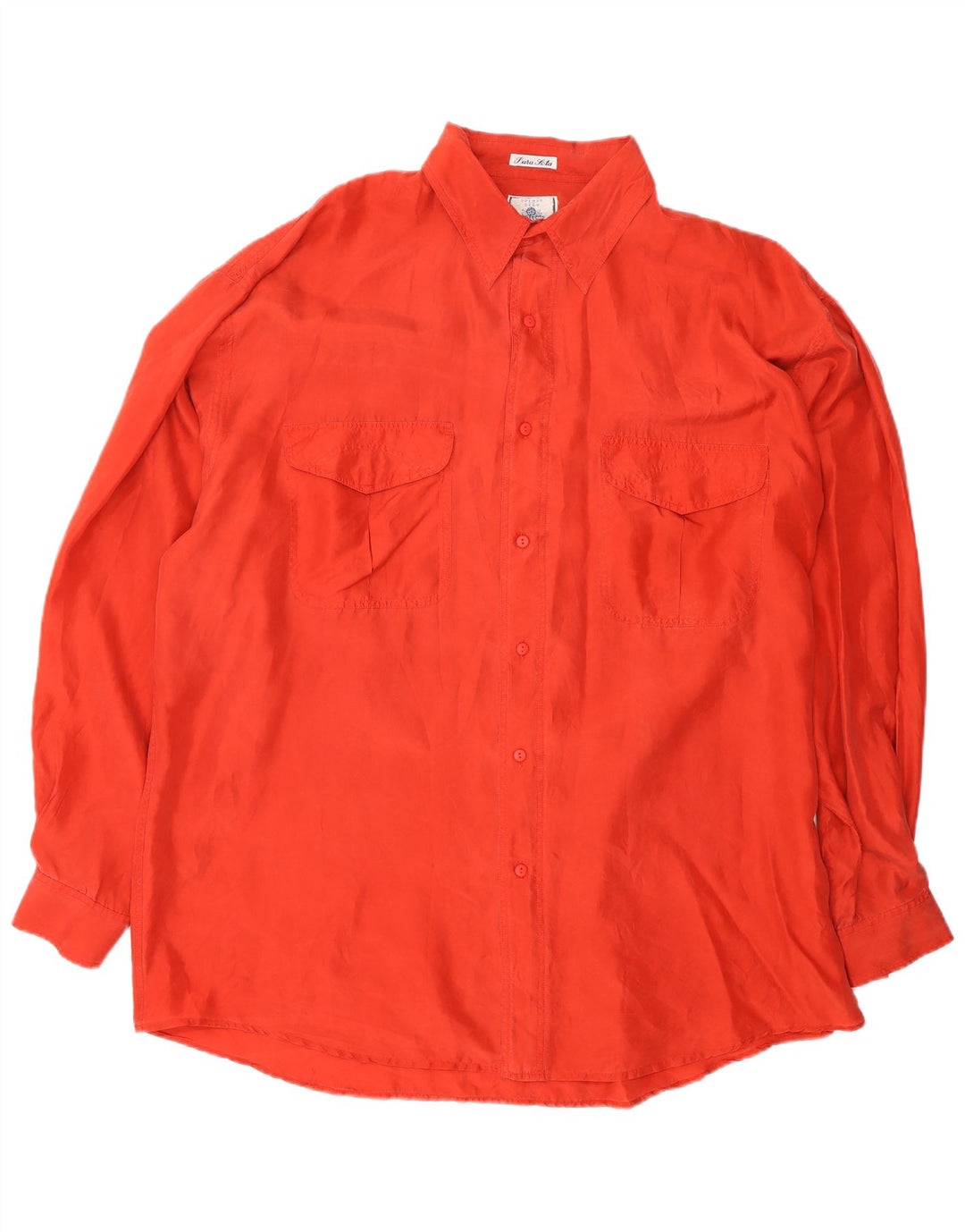 Camicia Brugi Uomo XL Seta Rossa