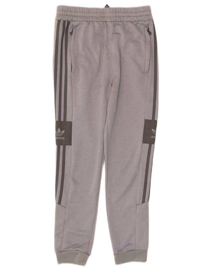 Pantaloni da tuta ADIDAS da ragazzo Joggers 11-12 anni Grigio Colourblock