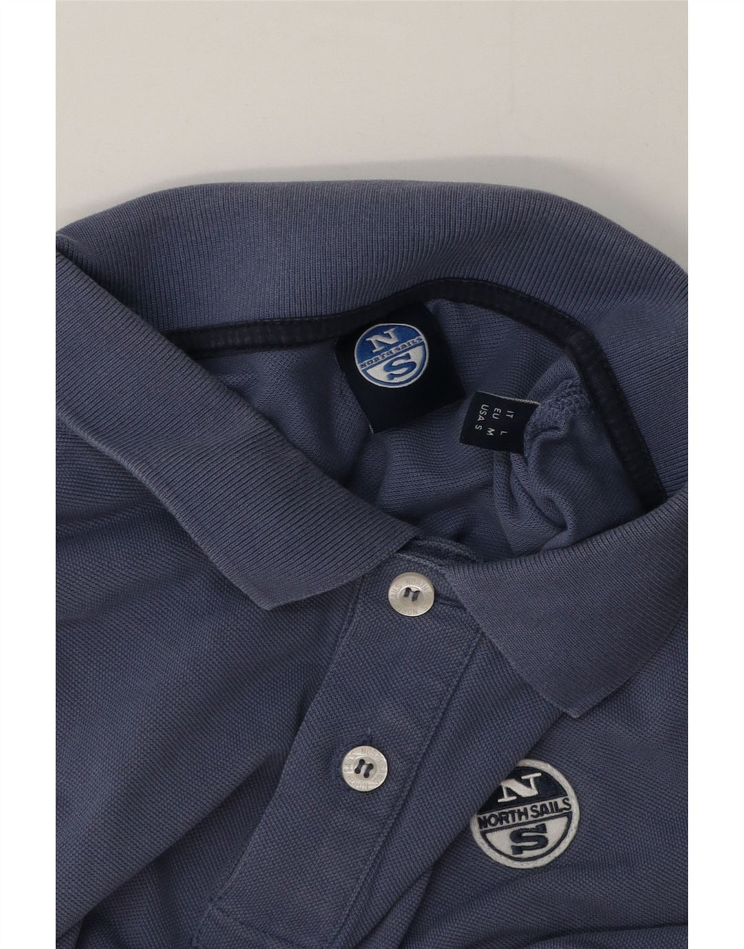 Polo North Sails da uomo piccola blu