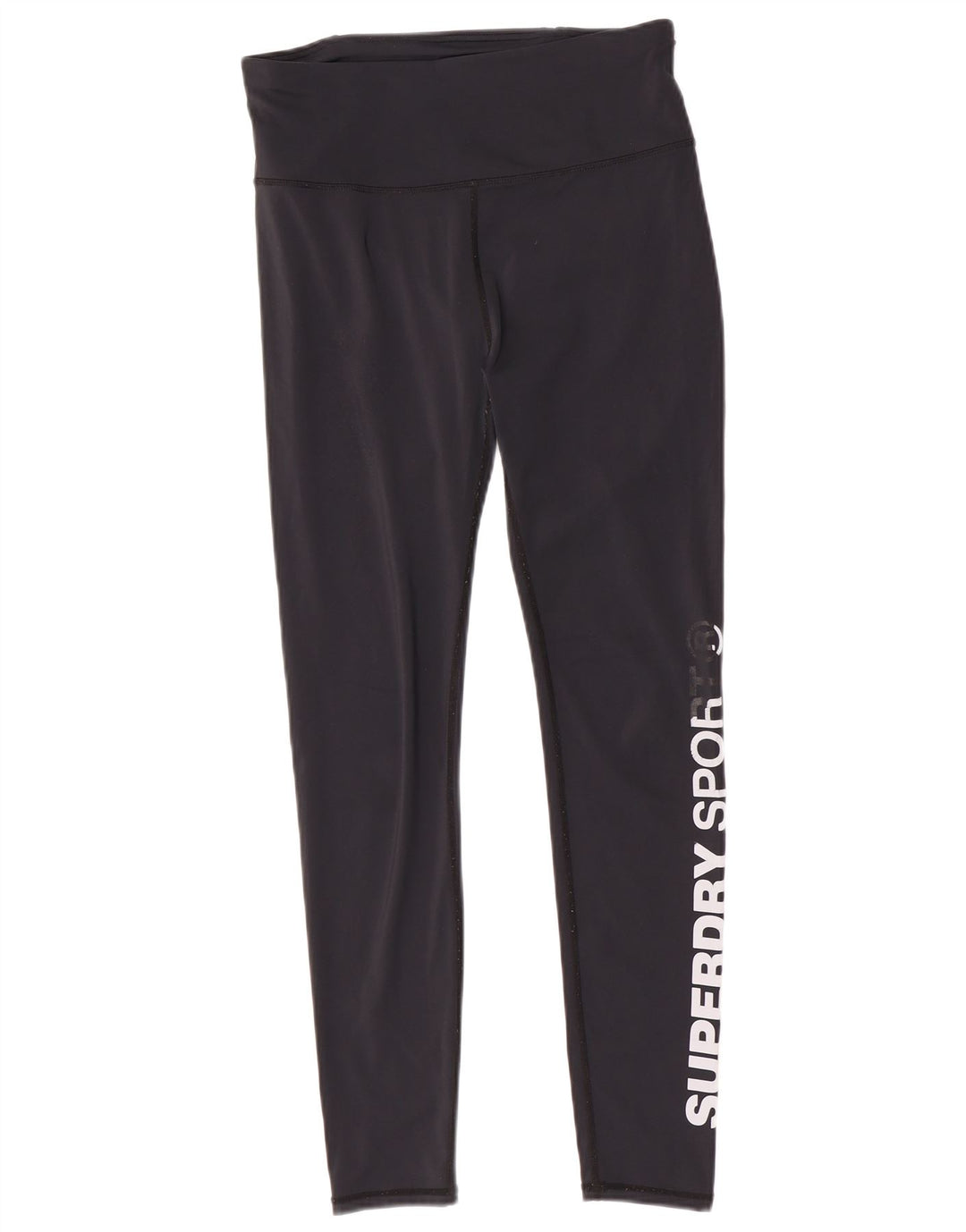 Leggings grafici da donna Superdry UK 14 poliestere nero medio