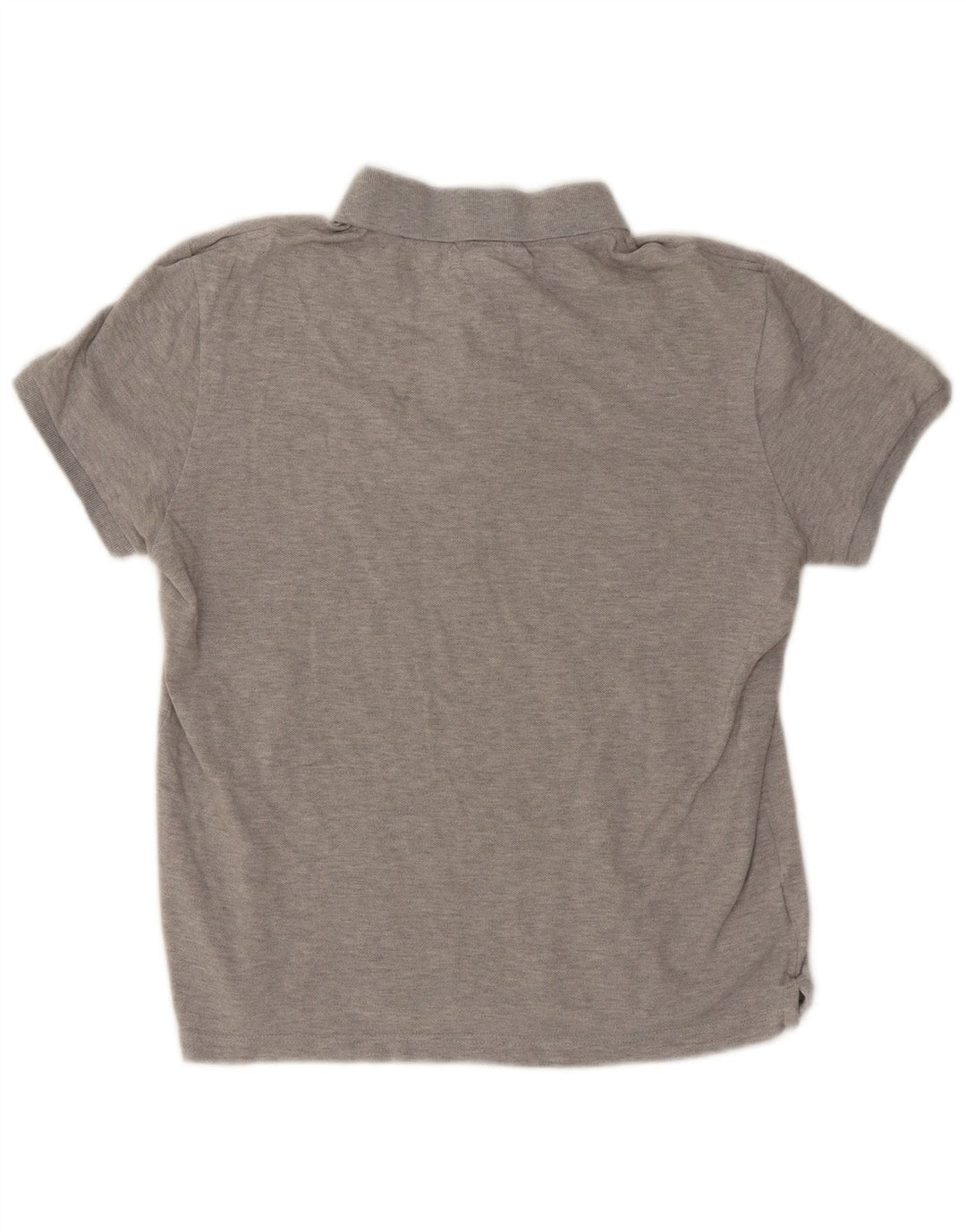 Polo da uomo slim fit Lacoste taglia 4 in cotone grigio medio