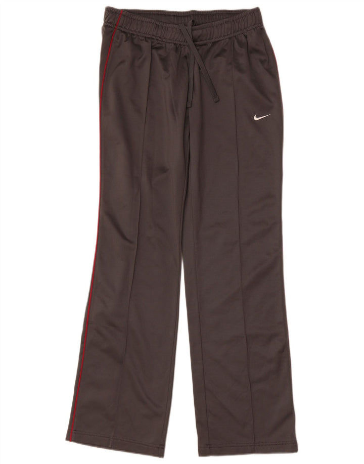 Pantaloni da tuta da donna NIKE UK 12 Poliestere grigio medio