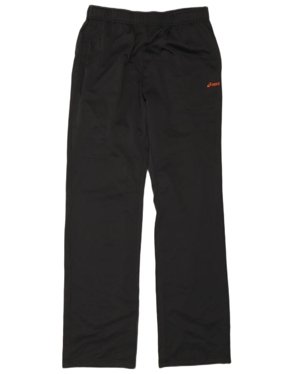 Pantaloni da tuta da uomo Asics grandi in poliestere grigio