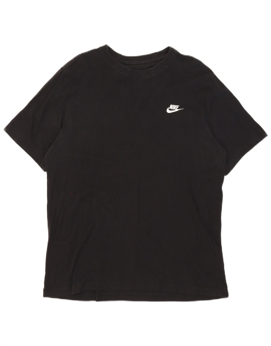 T-shirt da donna Nike Top UK 16 grande cotone nero