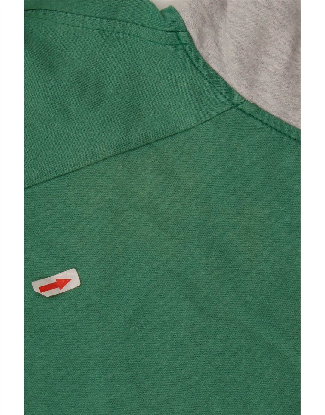 Felpa Campagnolo da uomo con zip e collo, colore verde medio