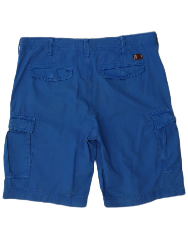 Timberland Mens Cargo Shorts W36 Large  Blue