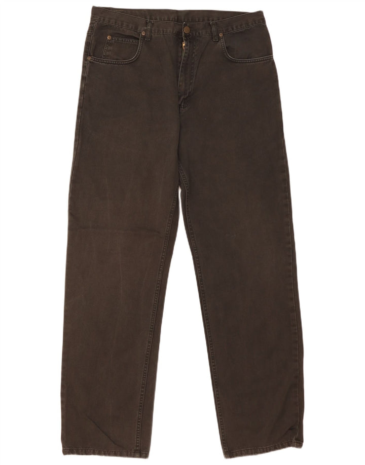 Jeans dritti da uomo Lee W34 L32 cotone nero