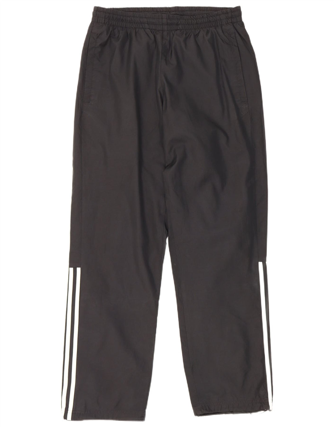 Pantaloni da tuta da uomo Adidas UK 38/40 Medium Nero Poliestere