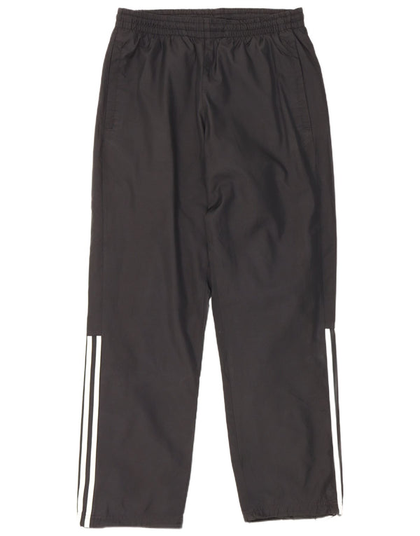 Pantaloni da tuta da uomo Adidas UK 38/40 Medium Nero Poliestere