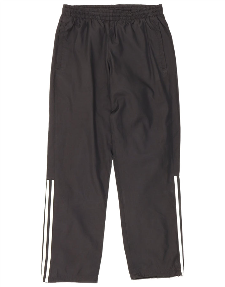 Pantaloni da tuta da uomo Adidas UK 38/40 Medium Nero Poliestere