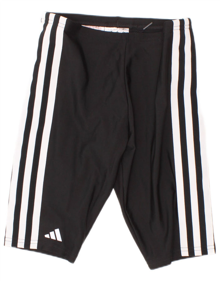 Leggings Adidas Aeroready Capri da bambino 7-8 anni in poliammide nero