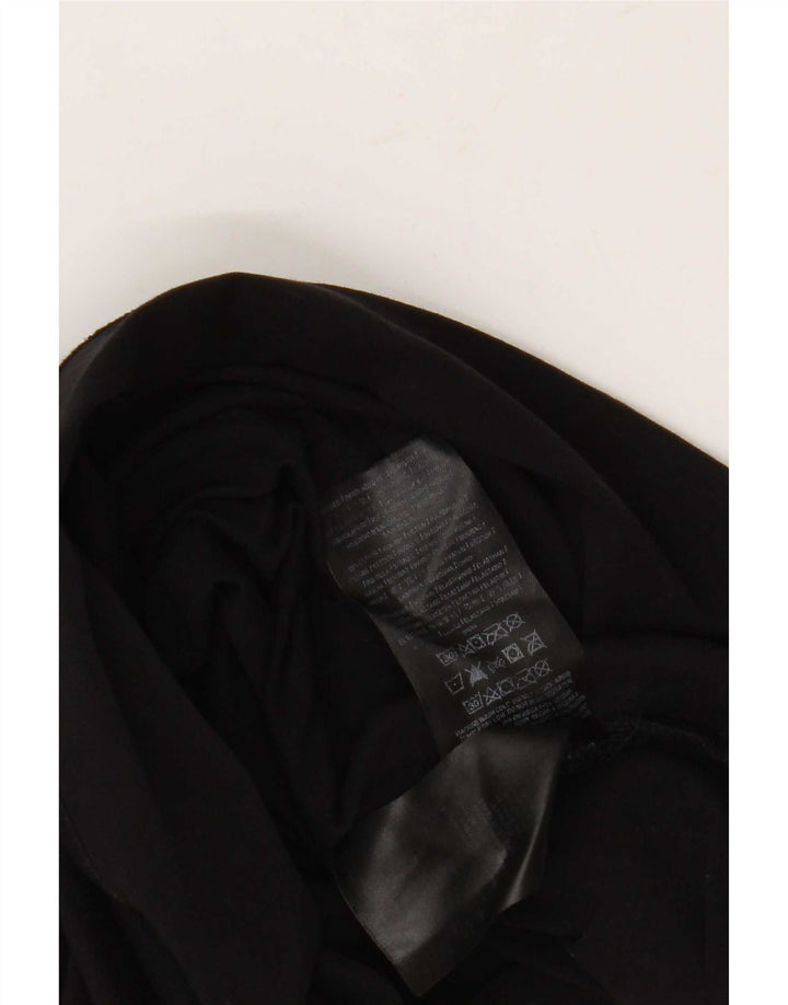 Polo Guess da uomo a maniche corte, vestibilità regolare, in cotone nero medio