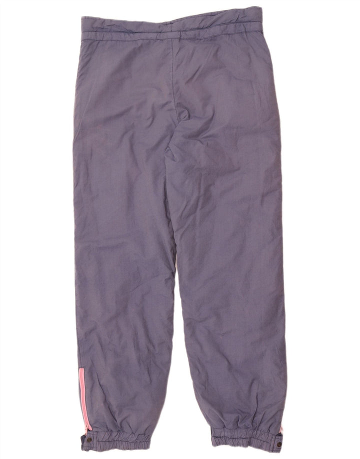 Pantaloni da sci vintage da donna EU 44 XL in cotone blu