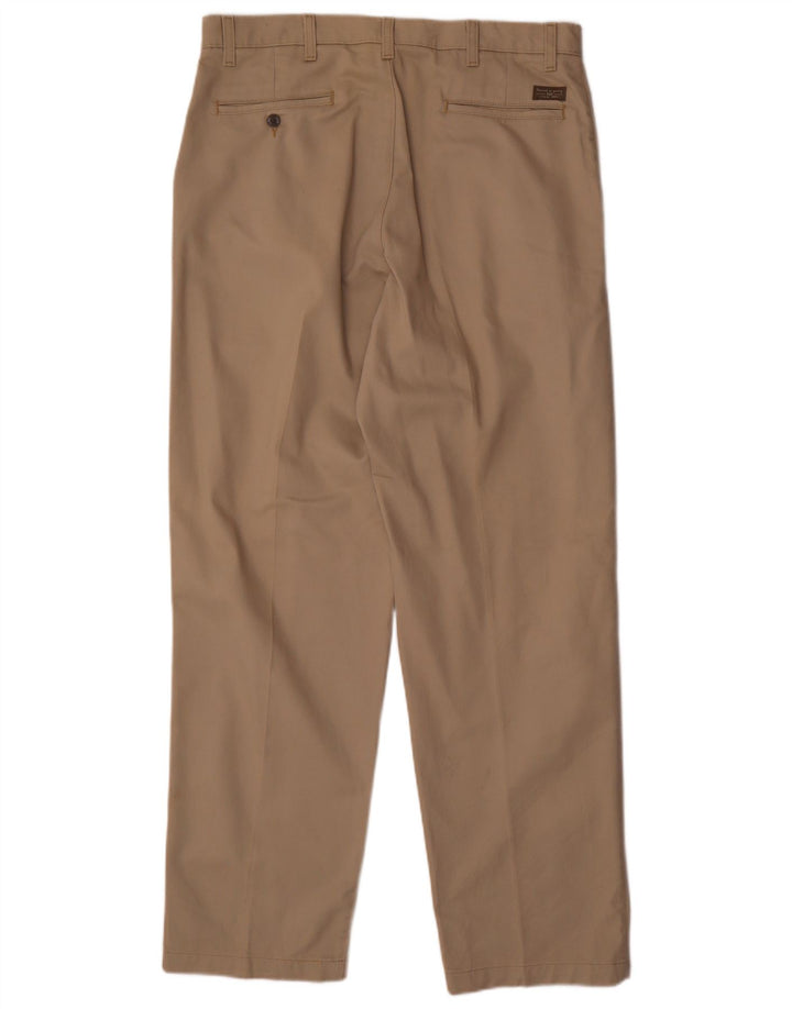 Pantaloni chino con pegged uomo kaki LEE W36 L32 in cotone beige