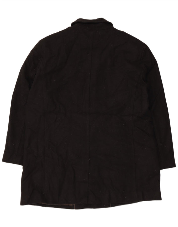 Cappotto da uomo Dockers UK 44 2XL Lana nera