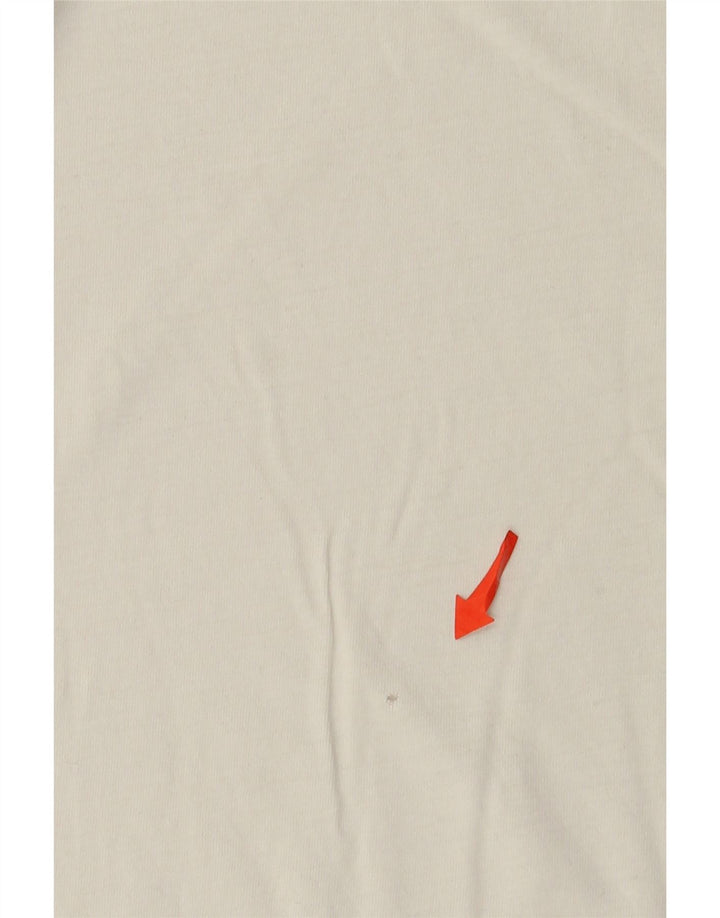 T-shirt grafica da uomo Kappa Top piccola bianca