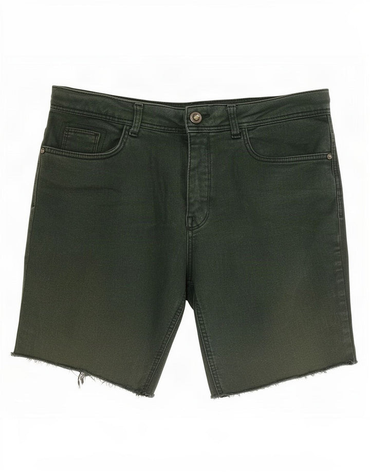 Pantaloncini di jeans da donna Zara EU 40 medi W30 verdi