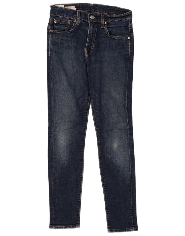 Jeans skinny affusolati da uomo Levi's W30 L30 in cotone blu