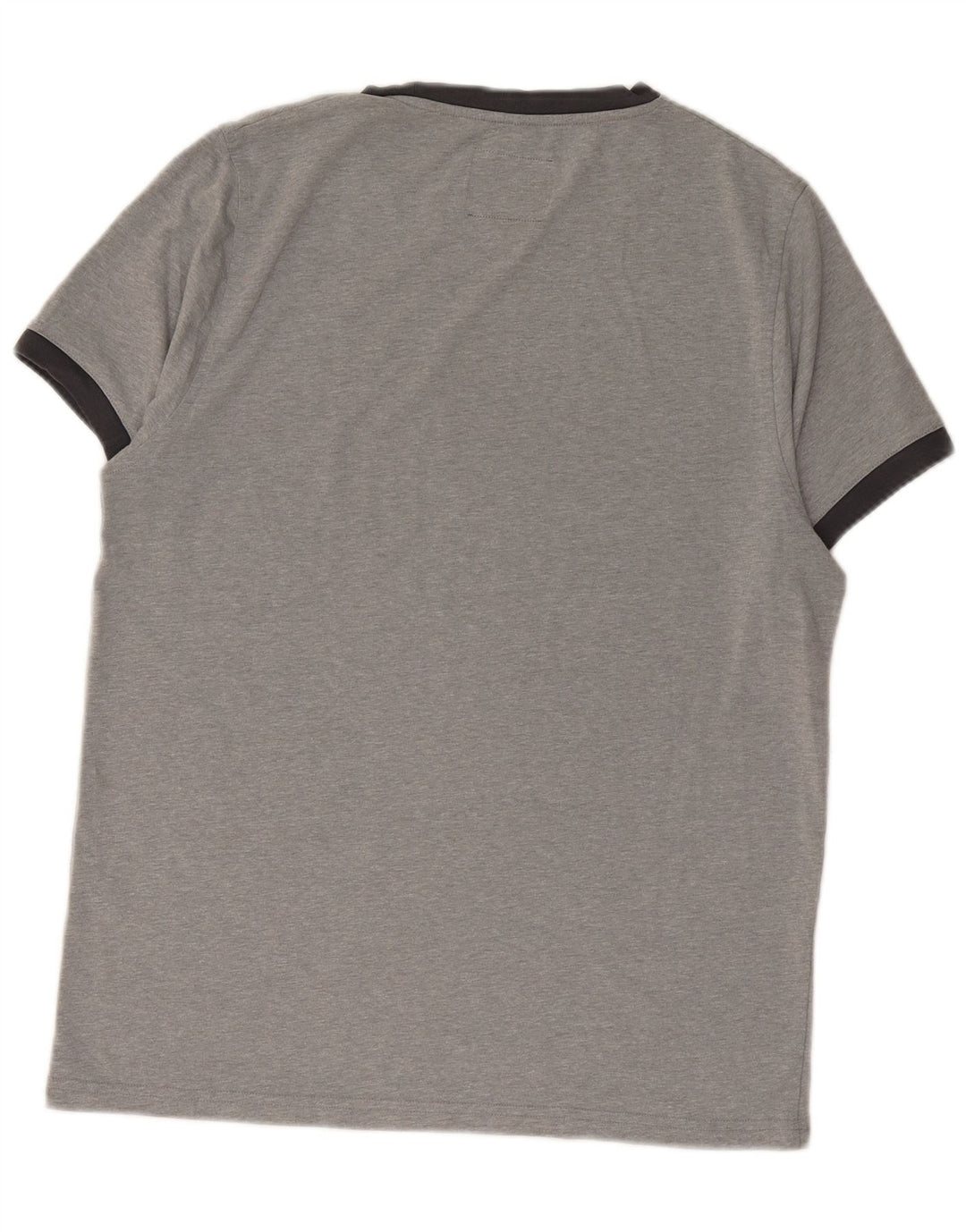 T-shirt grafica da uomo MUSTO Top grigio medio chiazzato