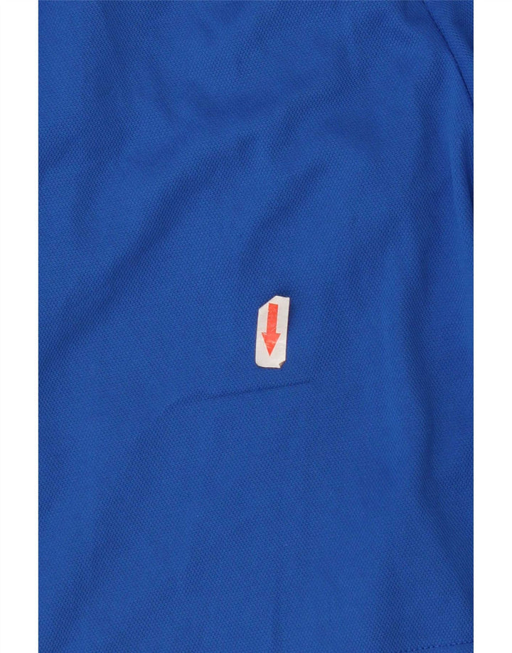 Pantaloncini sportivi grafici da uomo Kappa grandi blu in poliestere