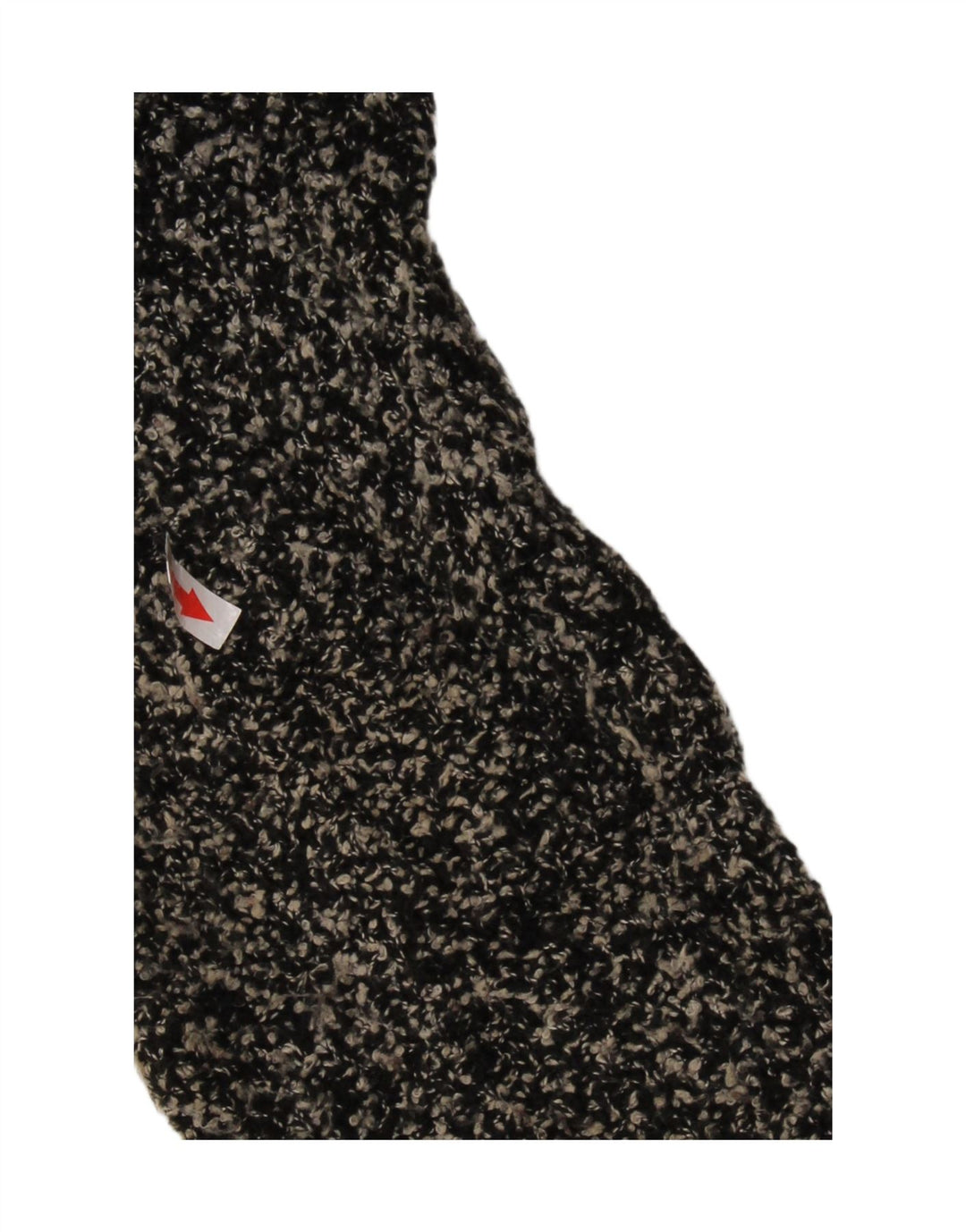 MARKS & SPENCER Maglione cardigan da donna UK 12 Acrilico chiazzato nero medio