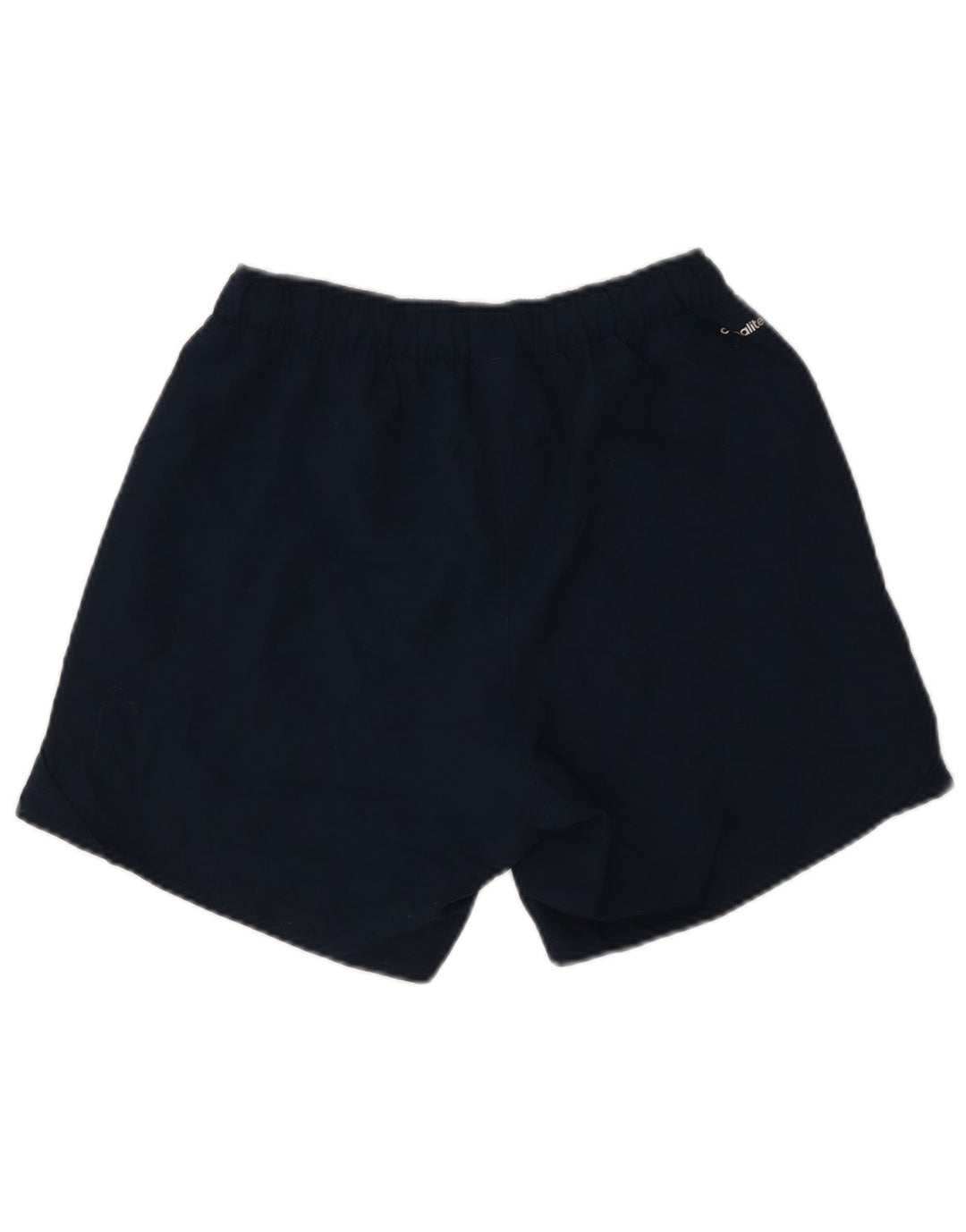 Pantaloncini sportivi da uomo Adidas piccoli in poliestere blu navy