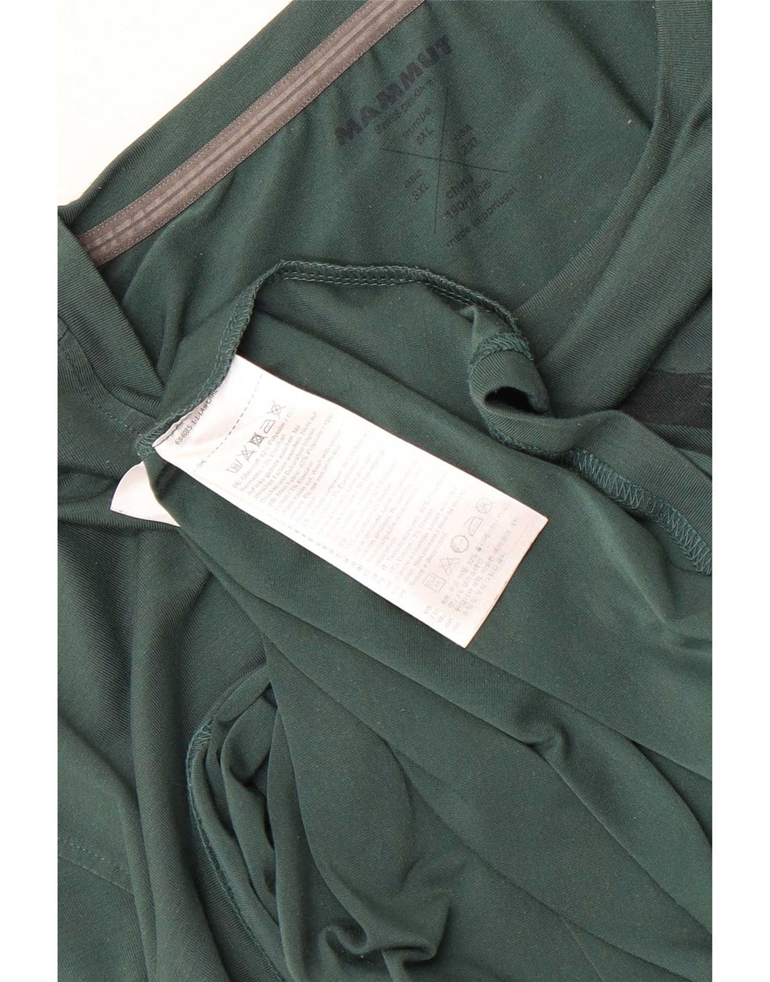 Mammut Maglietta grafica da uomo a maniche lunghe 2XL Verde poliestere