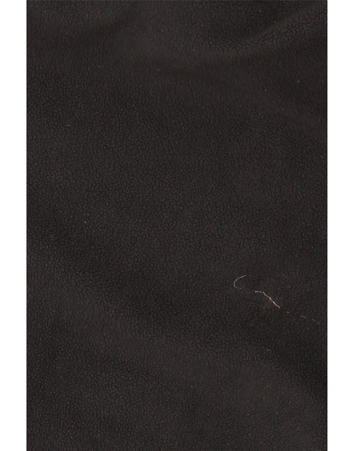 Maglione in pile Columbia da uomo con collo e zip XS poliestere nero