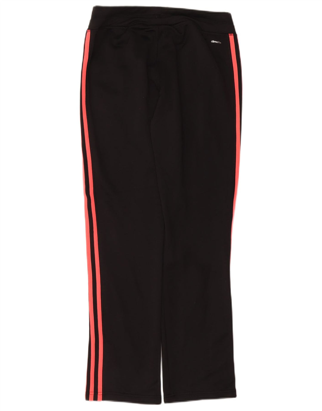 Pantaloni da tuta ADIDAS Climalite da donna UK 10 piccoli poliestere nero