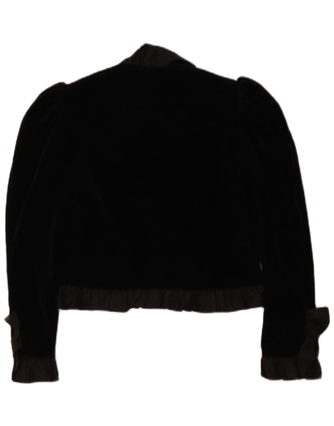 Giacca Bolero vintage da donna EU 36 piccola nera classica