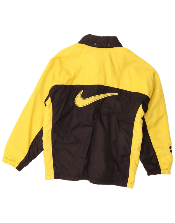 Giacca imbottita Nike da uomo con vestibilità ampia e grafica UK 39/41 Medium Black Colourblock
