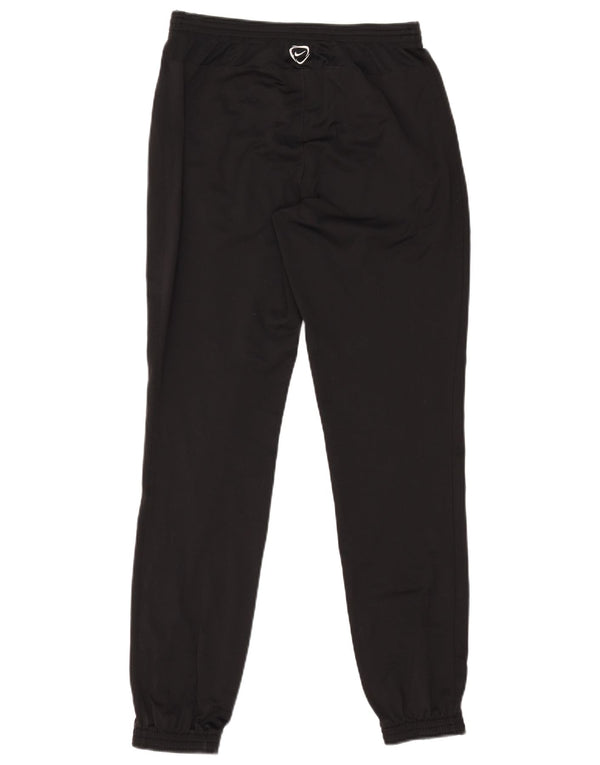 NIKE Pantaloni da tuta con grafica Dri Fit da uomo Joggers piccoli in poliestere nero