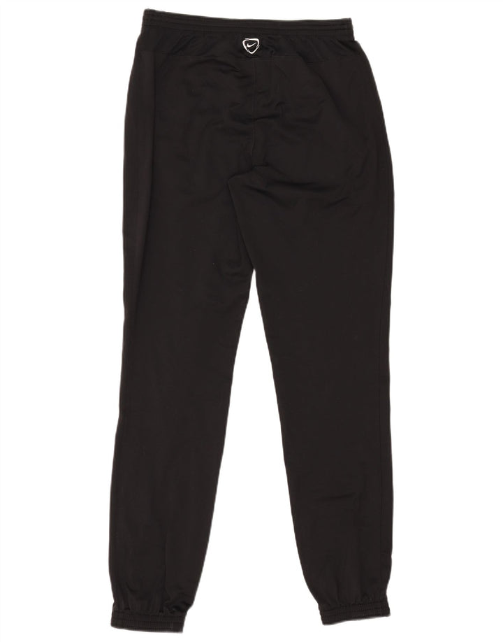 NIKE Pantaloni da tuta con grafica Dri Fit da uomo Joggers piccoli in poliestere nero