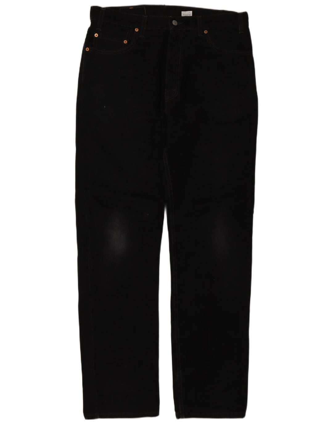 Jeans dritti da uomo Levi's 505 vestibilità regolare W36 L34 cotone grigio