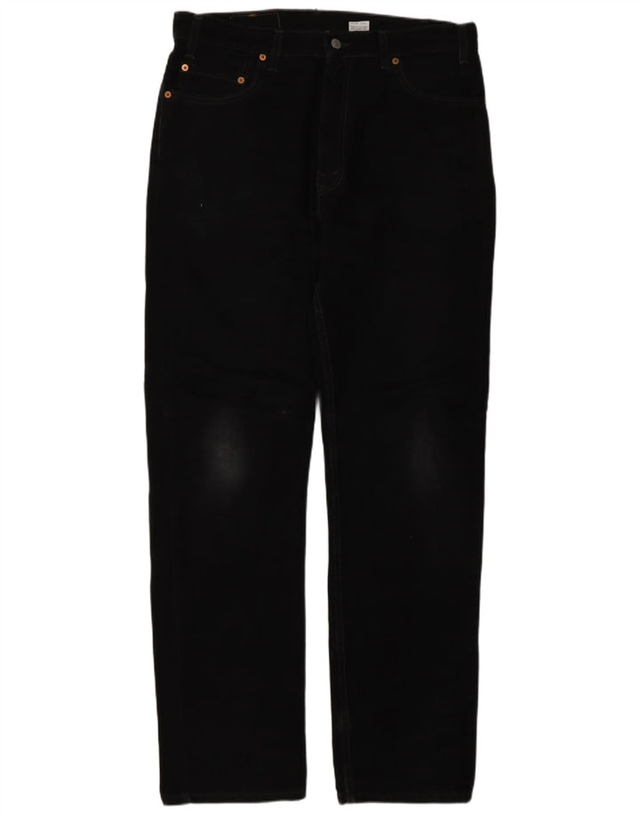 Jeans dritti da uomo Levi's 505 vestibilità regolare W36 L34 cotone grigio