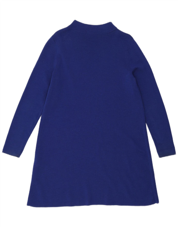 Abito maglione da donna Cos UK 10 piccolo in lana blu
