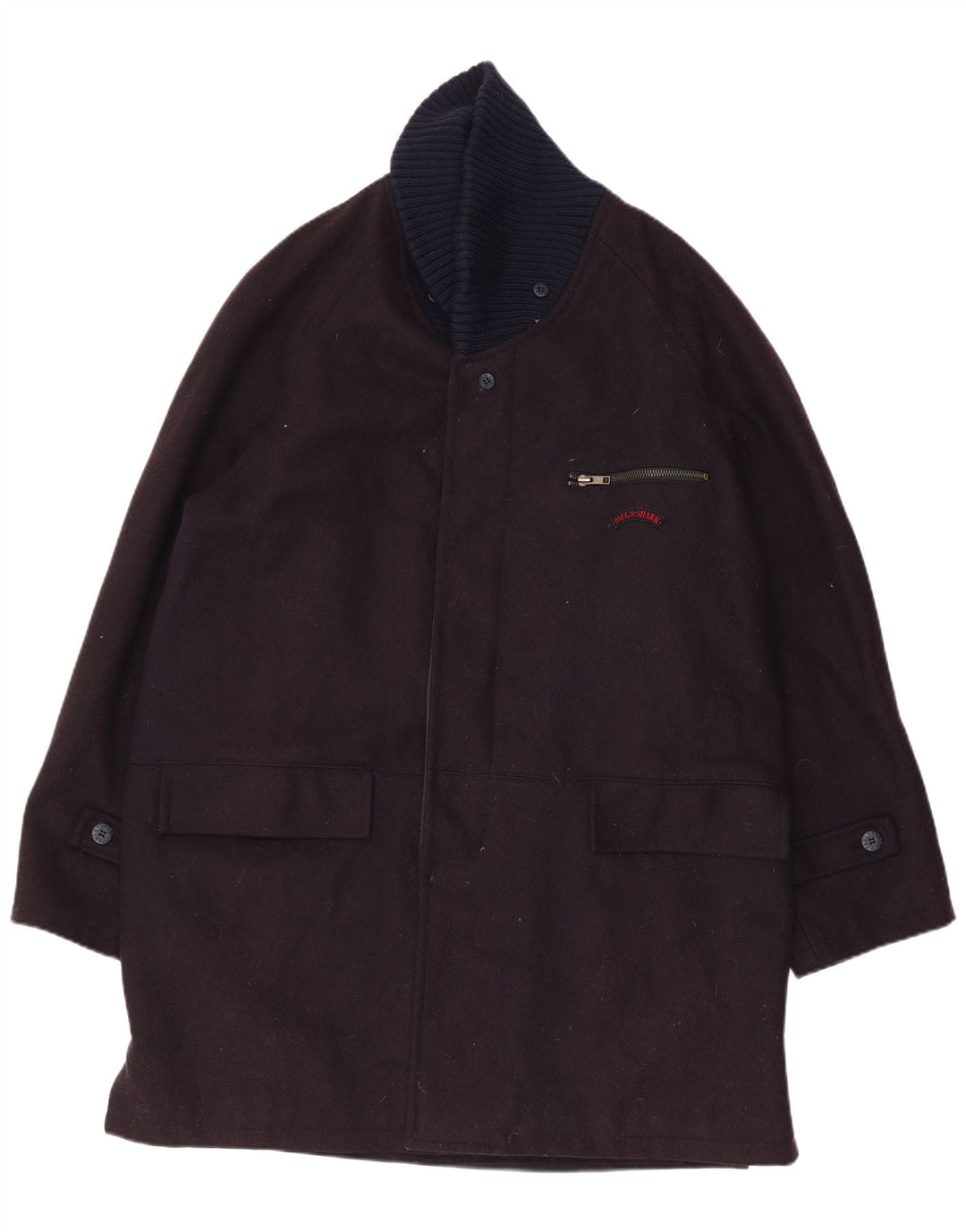 Soprabito da yacht da uomo PAUL & SHARK UK 40 grande lana nera